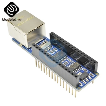 Nano V3 Ethernet Kalkanı ENC28J60 Mikroçip HR911105A Ethernet Web Sunucusu devre kartı modülü Arduino Nano 3.0 için