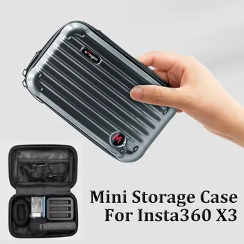 Taşınabilir saklama çantası için Insta360 X3 Mini Taşıma Çantası Su Geçirmez Çanta Ayrılabilir İç Tasarım Insta360 X3 Aksesuarları