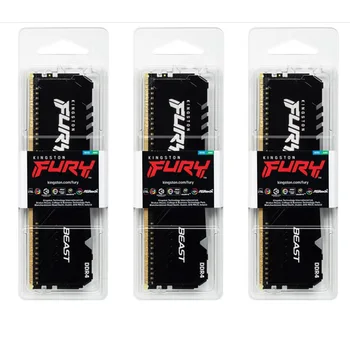 100 % Yenı Kingston FURY Canavar RGB DDR4 2666 MHz 3200 MHz 3600 MHz RAM masaüstü bellek Ram RGB DDR4 RAM 8 GB 16 GB FURY Canavar DDR4