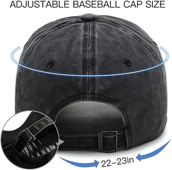 CUTEDWARF Lineman Unisex Ayarlanabilir pamuklu beyzbol şapkası kovboy şapkası baba şapkası Denim şoför şapkası