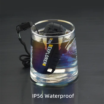 USB Tip-C Elektrik Ark Su Geçirmez Çakmak Benzersiz Yaratıcılık Açık Kolye Geri Çekilebilir Döner Rüzgar Geçirmez Mum Çakmak
