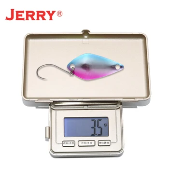 Jerry Kova Alabalık Küçük Mikro Balıkçılık Kaşık Lures 2.5 g 3.5 g 5g Spinner Yem UV Glitter Tatlısu Kış Olta takımı 2