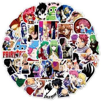 10/30/50 ADET Anime Peri Kuyruk Koleksiyonu Sticker Serin Graffiti DIY Günlüğü Kaykay Dizüstü İpad Su Geçirmez Etiket Toptan 5