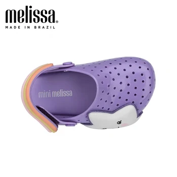 Mini Melissa Furadinha Erkek Kız Jöle Ayakkabı Sandalet 2020 Yeni Bebek Ayakkabıları Melissa Sandalet Çocuk Ayakkabı Çocuk Sandalet 3