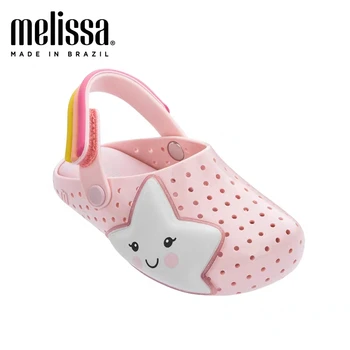 Mini Melissa Furadinha Erkek Kız Jöle Ayakkabı Sandalet 2020 Yeni Bebek Ayakkabıları Melissa Sandalet Çocuk Ayakkabı Çocuk Sandalet 4