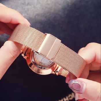 Hannah Martin Lüks Marka quartz saat Hayat Su Geçirmez Kadın İzle Moda Kadınlar Klasik Basit Tasarım Saat Hediyeler Reloj Mujer 5