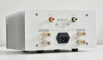 BRZHIFI Hood 1969 Sınıf A Ses güç amplifikatörü İle FET 1969-2020 Çift Radyatör Tüp Amp Ses Kalitesi Audiophile İçin 2
