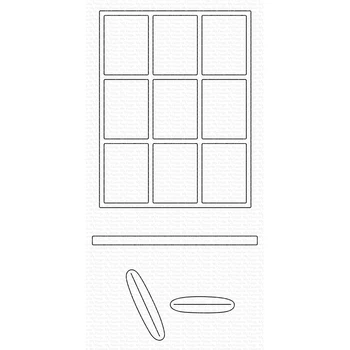 2022 Yeni Pencere Koltuk Metal Kesme Kalıp İçin Kullanılan Kağıt kesme İşlemi Ve Kartvizit Baskı Kabartma Dekor Damga Ücretsiz 5