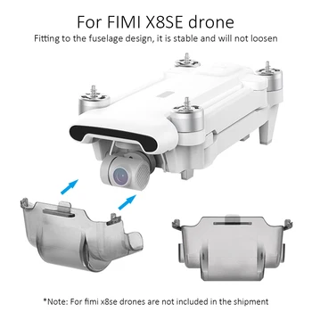 Toz geçirmez Koruyucu Kılıf Koruyucu koruma kapağı Lens Kapağı FIMI X8 SE Gimbal kamera yatağı Tutucu Drone Aksesuarları