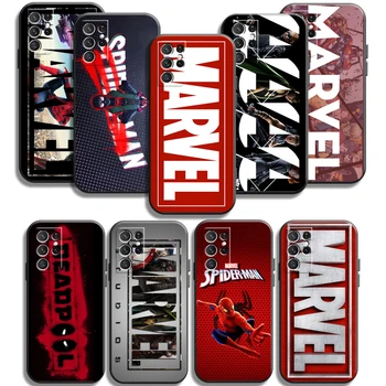 Marvel Avengers Telefon Kılıfları Samsung Galaxy A31 A32 4G A32 5G A42 5G A20 A21 A22 4G 5G Carcasa Yumuşak TPU arka kapak Funda 3