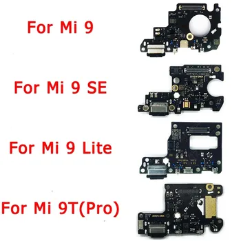 Orijinal Usb Şarj Kurulu Xiaomi Mi 9 SE Mi9 Lite 9T Pro Şarj Portu Flex Kablo Soket Onarım Yedek Yedek Parça