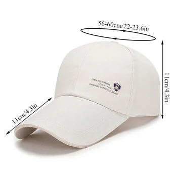 Spor Kap Erkek Şapka Balık Açık Moda Hattı beyzbol şapkası Uzun Vizör Ağız Gölge Snapback güneş şapkası İşlemeli Kanvas Şapka 4