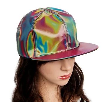 Moda Marty McFly Lisanslı Gökkuşağı Renk Değiştiren Şapka Kap Geri Gelecek Sahne Bigbang G-Ejderha beyzbol şapkası Baba Şapka