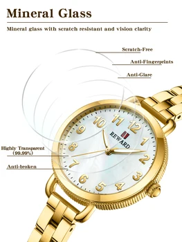 Yeni 2022 ÖDÜL Moda kol saati Kadınlar için Moda Lüks quartz saat Ucuz Yüksek Kaliteli kol saati es Hediye 4