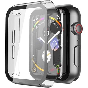 Temperli Cam Ekran Koruyucu Apple İçin İzle Serisi 8 7 6 5 4 3 SE 2022 41mm 45mm 44mm 40mm İwatch koruyucu Film Koruma