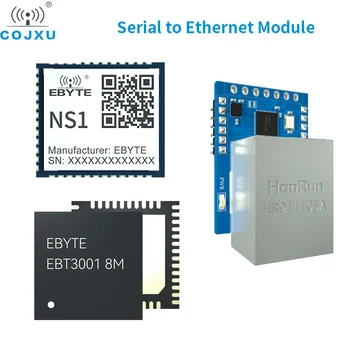 Ethernet Modülü EBYTE NT1-B / NT1 / NS1 / EBT3001 TTL Seviyesi RJ45 Ethernet Modbus Ağ Geçidi MQTT Dinamik IP Düşük Güç Tüketimi