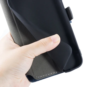 PU deri telefon kılıfı Oukitel K13 Pro Flip Case Oukitel K13 Pro Görünüm Penceresi Kitap Durumda Yumuşak TPU Silikon arka kapak 5