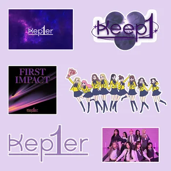 Kpop Kep1er Etiket Kartpostal Yeni Albüm Kore Moda Sevimli Grup Idol Kartları Fotoğraf Baskılar Resimleri Hayranları Hediye Çıkartmaları 2