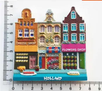 Amsterdam buzdolabı mıknatısları sticker Buzdolabı Mıknatısları Çocuklar hediye Ev Dekorasyon