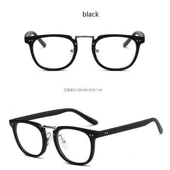 Vintage Optik Gözlük Çerçeve Gözlük Kadın Erkek Şeffaf Gözlük Çerçeveleri Reçete Gözlük 5