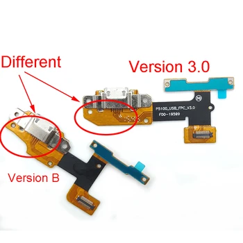 Lenovo YOGA Tab 3 için YT3-X50L yt3-x50f yt3-x50 yt3-x50m p5100_usb_fpc_v3. 0 USB yuva konnektörü şarj portu Geniş Flex Kablo