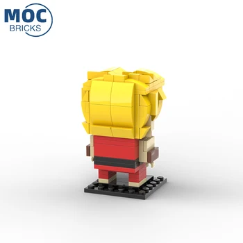 MOC Brickheadz Serisi Karakter Takım Elbise Modeli Masa Dekorasyon Montaj Yapı Taşları çocuk Oyuncakları Yılbaşı Hediyeleri 5