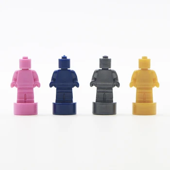 MOC Tuğla Mikro Rakamlar Kupa 1.5 cm Modeli Farklı Renkler Boş Düz Şekil Heykeli Aksesuarları oyuncak inşaat blokları 0