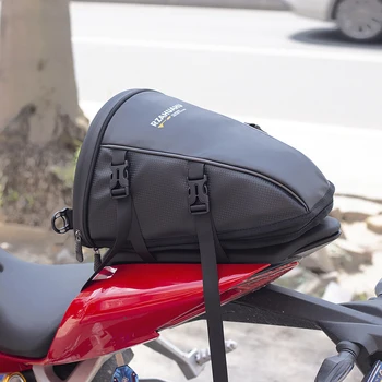 Çok fonksiyonlu Su Geçirmez Motosiklet Kuyruk Çantası Motosiklet Arka koltuk çantası Yüksek Kapasiteli Motosiklet Çantası Binici Sırt Çantası Bisiklet çantası