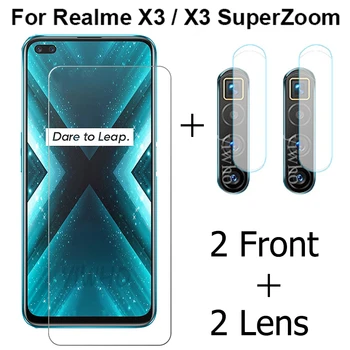 Temperli Cam Realme İçin X3 SuperZoom Cam OPPO Realme İçin GT Neo 8 Pro 7X7 6 6i 5 C21 C3 C20 C25 Ekran Koruyucu Kamera Filmi 4