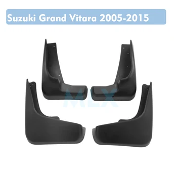 2005-Suzuki Grand Vitara Çamurluk Çamurluk Çamur Flap Muhafızları Sıçrama Çamurluklar Araba Aksesuarları Oto Styline Ön Arka 4 adet 5