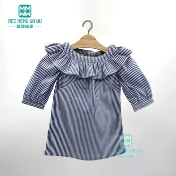 Bebek giysileri moda Ruffled küçük gömlek, çanta kalça etek elbise kızlar için 60cm 1/3 bjd aksesuarları