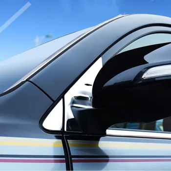 Paslanmaz dikiz Yan Ayna Üçgen Kapak Pencere Kapağı Toyota Land Cruiser 200 Prado FJ 150 2010-2017 Aksesuarları 4