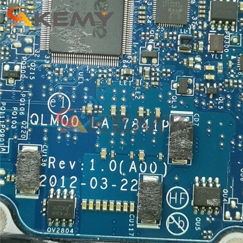QLM00 LA-7841P DELL XPS 14 İçin L421X Laptop Anakart CN-0R8TG5 CN-0608MD GT630M Anakart w / ı3 ı5 ı7 3th Gen CPU DIS veya UMA 0
