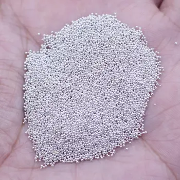 50g Mikro Tohum Boncuk Cam Gümüş Kaplama Takı Dekorasyon Bezeme Oluşturma DIY Charms 0.7 mm 0