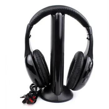 Kablosuz kulaklık Dayanıklı TV Kulaklık Hafif Stereo Ses Pratik PC TV Kulaklık Verici