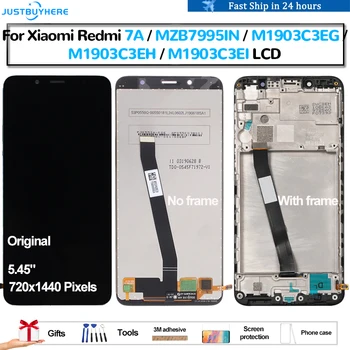 Orijinal Xiaomi Redmi İçin 7A MZB7995IN M1903C3EG M1903C3EH M1903C3EI Pantalla lcd Ekran Dokunmatik Panel Ekran Digitizer Meclisi