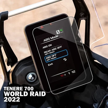 Motosiklet Pano Ekran Koruyucu İçin Yamaha Tenere 700 Dünya Raid 2022 Tenere700 t700 t7 xtz 700 Enstrüman Koruma Filmi