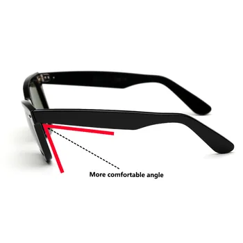 YIMARUILI Moda Trendi güneş gözlüğü çerçevesi Geniş Bacak Levha Miyopi Optik Reçete Gözlük Çerçevesi Erkekler Ve Kadınlar 2140F 2