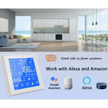 EWeLink WiFi Termostat Isıtma gaz yakıtlı su ısıtıcısı Elektrikli Zemin sıcaklık kontrol cihazı Alexa Google Ev Amazon Echo IFTTT 4
