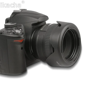 Geri dönüşümlü Petal Çiçek Lens Hood 49 52 55 58 62 67 72 77 82mm Canon Nikon Sony Pentax için DSIR Kamera 1