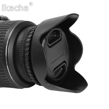 Geri dönüşümlü Petal Çiçek Lens Hood 49 52 55 58 62 67 72 77 82mm Canon Nikon Sony Pentax için DSIR Kamera 4