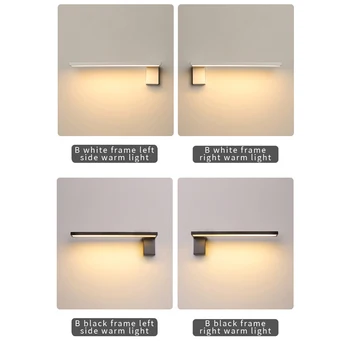 VICKYO led duvar lambaları Minimalist İskandinav Modern kapalı duvar ışıkları fikstür Oturma odası yatak odası başucu lambası okuma aydınlatma 0
