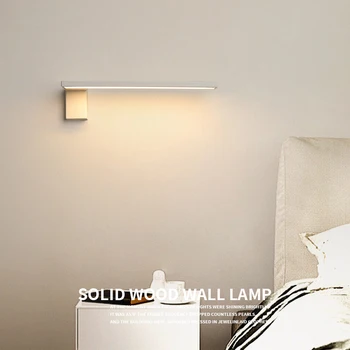 VICKYO led duvar lambaları Minimalist İskandinav Modern kapalı duvar ışıkları fikstür Oturma odası yatak odası başucu lambası okuma aydınlatma 5