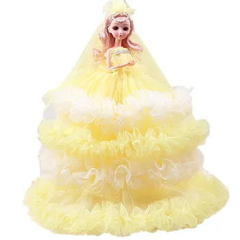 Prenses Bebek Puzzy Bebek Seti Bebek Kız Oyuncak Yaratıcı Hediye 45 cm