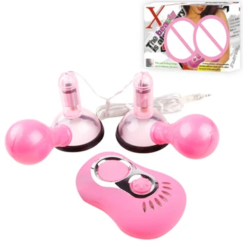 Seks Ürünleri Vibratörler Meme Pompası Enayi Vibratör meme masaj aleti Meme Stimülatörü Seks Oyuncakları Kadın için, Seks çiftler için oyuncaklar