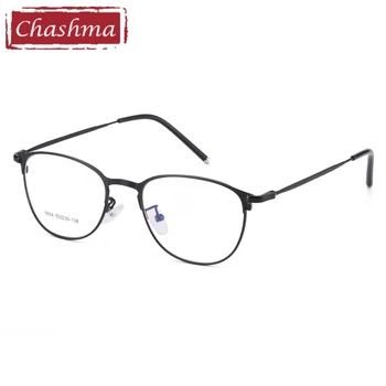 Yuvarlak Vintage Optik Gözlük Erkekler Reçete Gözlük Moda Gözlük Çerçeveleri Kadınlar için Retro Alaşım 1