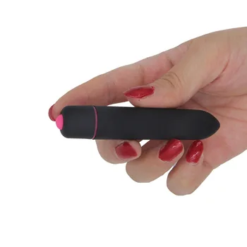 10 Renk On Frekans Titreşim Mini kurşun vibratör Kadın Su Geçirmez Klitoris Stimülatörü Yapay Penis Vibratör Yetişkin Oyunları Seks 2