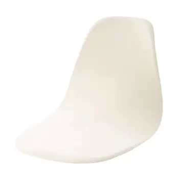 2xElastic Kabuk sandalye kılıfı Düz Renk Ziyafet Ev Yumuşak Polyester Slipcover krem beyaz