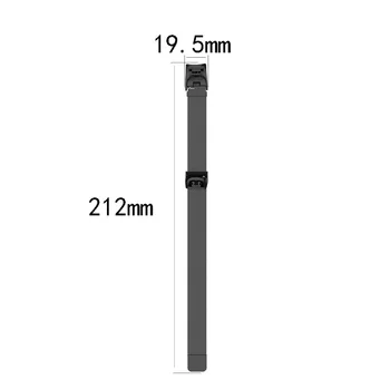 Metal Manyetik Bileklik Askısı saat kayışı İçin Huawei Band 4 / onur Band 5i Smartwatch paslanmaz çelik Bilezik 0