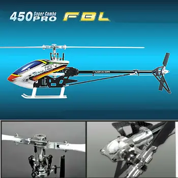 6CH 3D 2.4 G DIY RC 450 PRO FBL Flybarless Karbon Fiber Ana Çerçeve RC Helikopter Kiti ile Tork Tüp Kuyruk